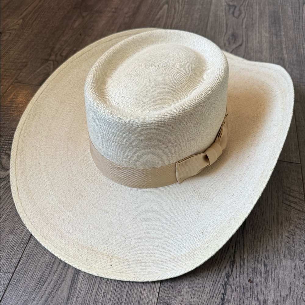 Atwood Hat Co. Nevada Buckaroo Hat- Tan Ribbon- XL - Picture 2 of 5